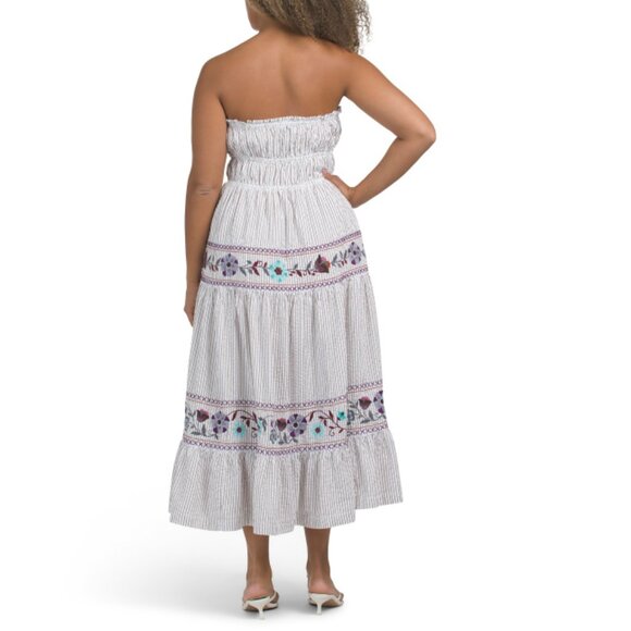 FREE PEOPLE Ivory Kalani Midi Dress - Picture 2 of 2